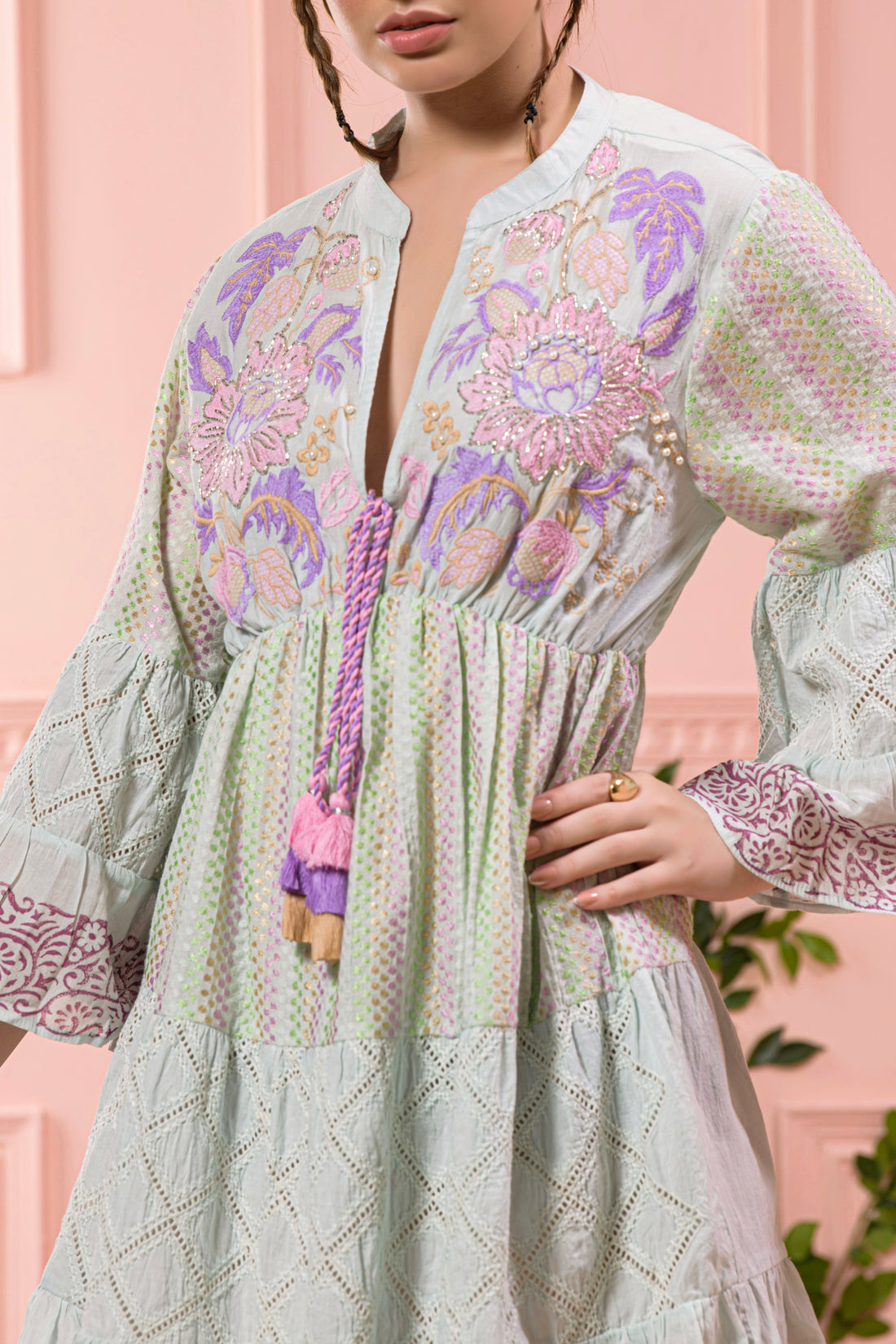 VIOLET DRESS